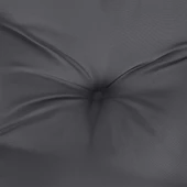 Възглавница за градинска пейка 110x50x7см антрацит  - Thumbnail 5