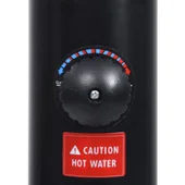 Градински соларен душ, черен, 215 см, 8 л - Thumbnail 7