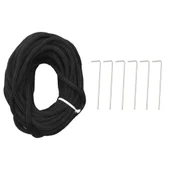 Коледна елха на флагщок, топло бяло, 108 LED, 180 см - Thumbnail 6