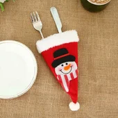 Коледно калъфче за прибори Шапка - Thumbnail 2