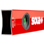 Нивелир алуминиев 800 мм, 0.5 мм/м sola big x 80 - Thumbnail 2