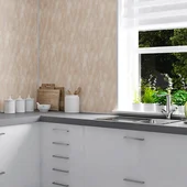 PVC ламперия 25 см 8 мм 2.65 м Greco Beige VILO - Thumbnail 2