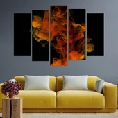 Цветно мастило - абстракция - картина пано за стена - Thumbnail 3