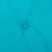 Възглавници за столове  2 бр тюркоаз с ниски облегалки текстил - VL361337 - Thumbnail 7