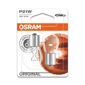 Автомобилна лампа за сигнализация OSRAM 7506 21W 12V BA15s - Thumbnail 3