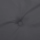 Възглавница за градинска пейка 200x50x3 см антрацит - Thumbnail 5