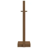 Поставка дърва за огрев 33,5x30x110 см бор масив - меденокафява - Thumbnail 6