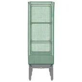 Повдигната леха с покривало,  80x40x140 см - Светлосив сандък - Thumbnail 5