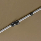 Шестоъгълна pop-up шатра със стени 3,6x3,1 м таупе 220 г/м² - Thumbnail 8