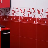Фаянс 25х33 см Вива червен 5367 KAI - Thumbnail 2