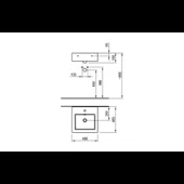 Умивалник geometry 480x480x180 - Thumbnail 2