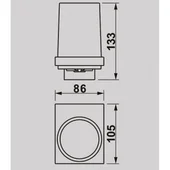 Дозатор за течен сапун Ерин INTER CERAMIC - Thumbnail 2