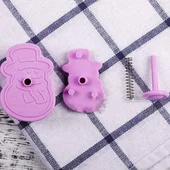 Форми резци за коледни сладки с бутало 4 бр. - Thumbnail 2