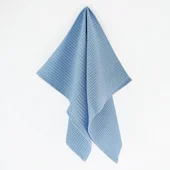 Хавлиена кърпа за кухня 45x60 см Вафел синя BULGARIA TEX - Thumbnail 1