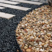 Ограничителна лента - бордюр Easy Border 40 мм х 10 м графит BRADAS - Thumbnail 6