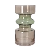 Стъклена ваза 18.2 см DANNY HOME - Thumbnail 1