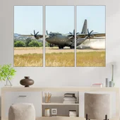 Товарен самолет С-130 - картина пано за стена - Thumbnail 2