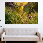 Утро над долината - картина пано за стена - Thumbnail 1