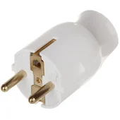 Бял щепсел 2Р+Е 16А с кабел на 90° и въртене на кабела на 360° Legrand - Thumbnail 4