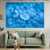 Фон от ледени кристали - картина пано за стена - Thumbnail 1