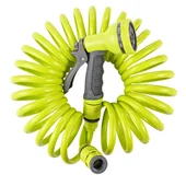 Комплект спираловиден маркуч 7.5 м с пистолет и конектори HERLY - Thumbnail 1