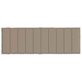 Шалте за шезлонг - таупе - 186x58x4 см - Оксфорд плат - VL314166 - Thumbnail 5