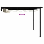 Шатра Крем 400 x 300 x 200 см Полиестер - Thumbnail 9