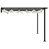 Шатра Крем 400 x 300 x 200 см Полиестер - Thumbnail 5