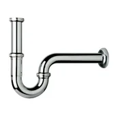 Тръбен сифон без витло за умивалник 26.711.5 Omptea - Thumbnail 1