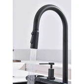 Комплект кухненска мивка 7547PVD Black + смесител 7567131MB INTER CERAMIC - Thumbnail 13