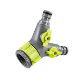 Двуканален адаптер за кран Luxe GARDEX - Thumbnail 1