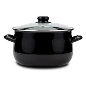 Емайлирана касерола с метална кошница за пържени картофи 24 см NAVA - Thumbnail 3