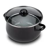 Емайлирана касерола с метална кошница за пържени картофи 24 см NAVA - Thumbnail 2