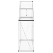 Оранжерия - поликарбонат- стоманена основа - 169x58x195 см - Thumbnail 3