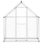 Оранжерия - поликарбонат- стоманена основа - 169x58x195 см - Thumbnail 2