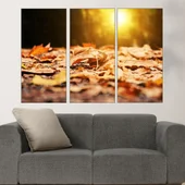 Падащи листа през есента - картина пано за стена - Thumbnail 2