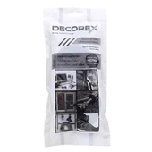 Самозалепваща черна лента велкро 25ммx10м DECOREX - Thumbnail 2