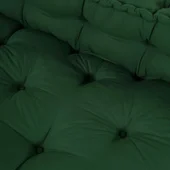 Шезлонг за палети с облегалка в зелено - VL4019090 - Thumbnail 5