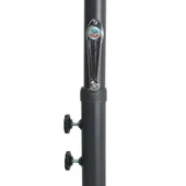 Градински чадър със стоманен прът, 300x250 см, антрацит - Thumbnail 5