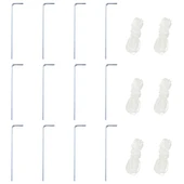 Шестоъгълна pop-up сгъваема шатра, сива, 3,6x3,1 м - Thumbnail 7