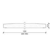 Гипсокартон 12.5x1200x2000 мм GKB тип A NORGIPS - Thumbnail 3