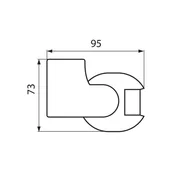 Инфрачервен сензор за движение FLEX SR18-B - Thumbnail 2