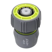 Конектор 1/2" Ж за маркуч 3/4" Stop функция Pro HERLY - Thumbnail 1