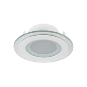 LED панел кръгъл със стъкло 6W 2700K - Thumbnail 1