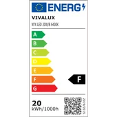 LED прожектор + сензор 20 W Nyx VIVALUX - Thumbnail 3