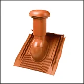 Отдушник Топ Вент Универсал тъмнокафяв KLOBER - Thumbnail 1