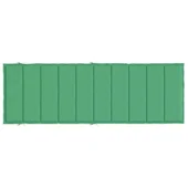 Шалте за шезлонг - зелено - 186x58x4 см - Оксфорд плат - VL314163 - Thumbnail 4