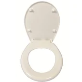 Тоалетна седалка с плавно затваряне 45.5х37.3см бяла INTER CERAMIC - Thumbnail 3