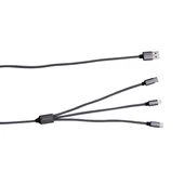 USB кабел 3в1 Fast Charge TEKMEE - Thumbnail 2