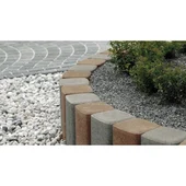 Бордюр мини палисада Klassik 11.5/11.5/35 см сив SEMMELROCK - Thumbnail 2